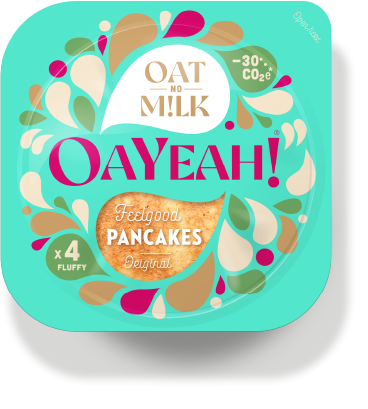 OaYeah 4 fluffy pancakes